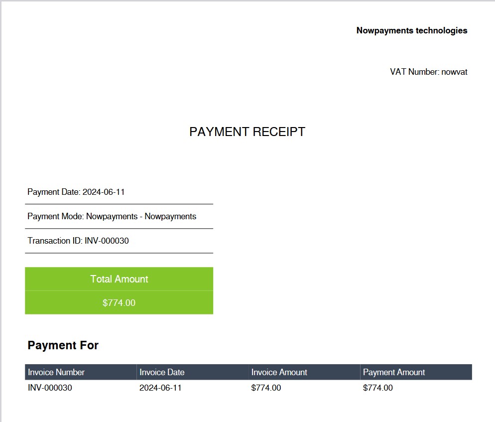 NOWPayments Payment Gateway Module for Perfex CRM - 5