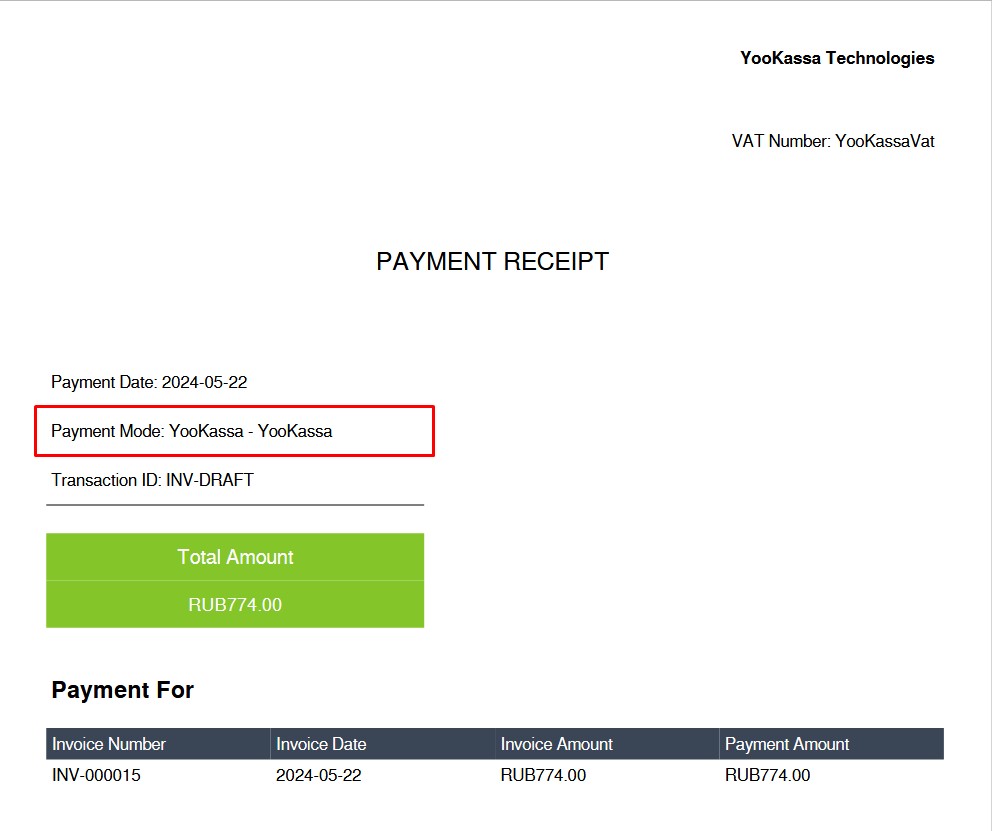 YooKassa / YooMoney Payment Gateway Module for Perfex CRM - 5